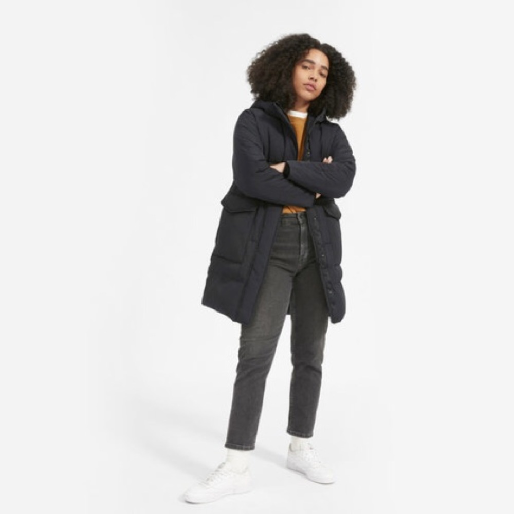 SOLD Everlane ReNew Long Puffer Coat - M